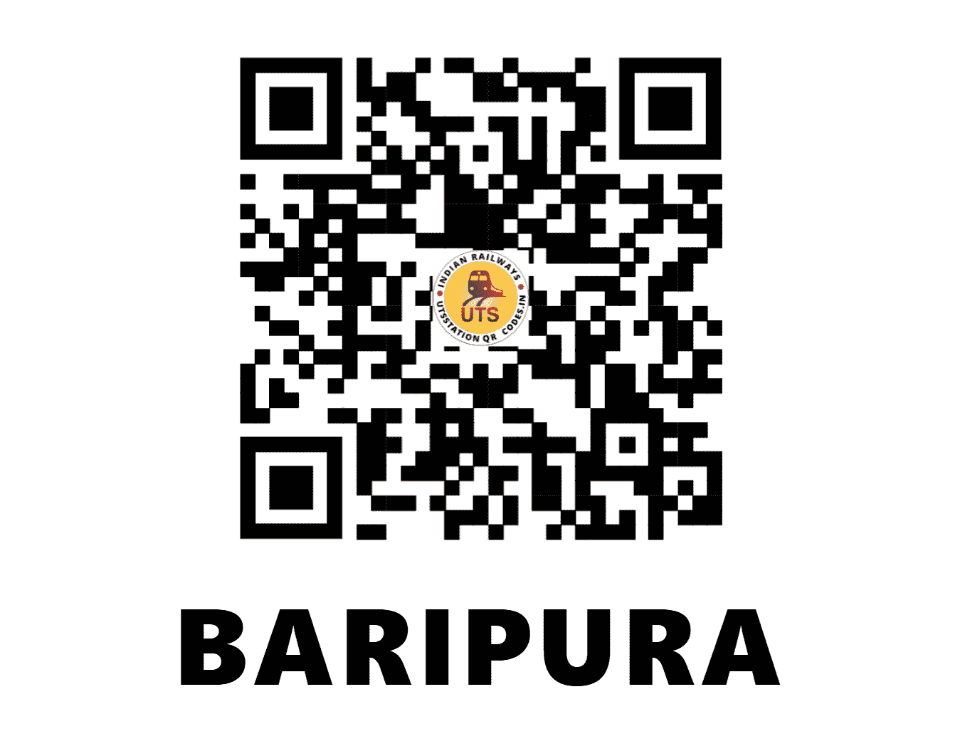 UTS QR Code for BARIPURA - BPRA - NC (UTTAR PRADESH)